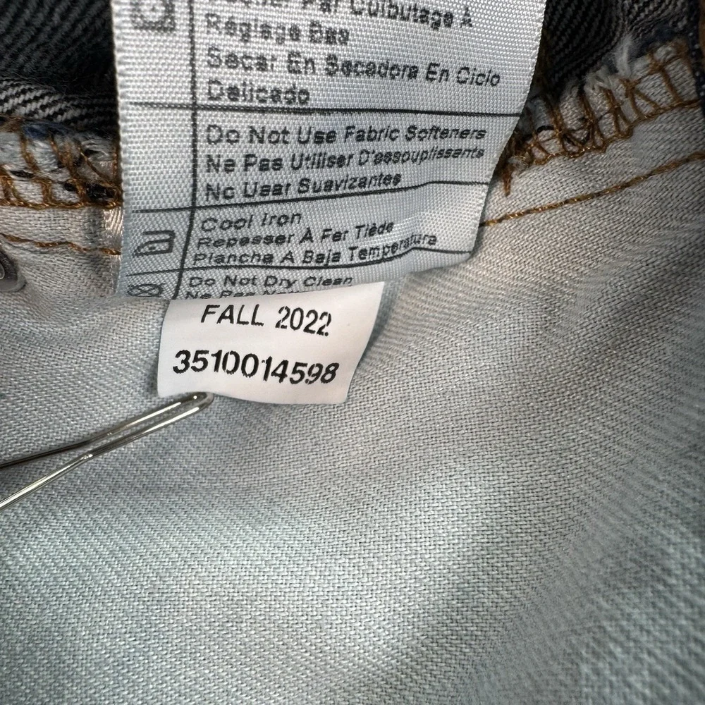 CARHARTT RELAXED FIT MENS DARK WASH BLUE DENIM JEANS SZ 38X34 BD5119-M EUC